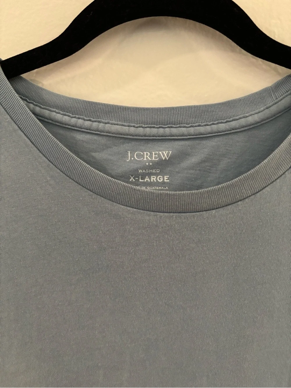J. Crew Light Blue Short Sleeve Crewneck Tee